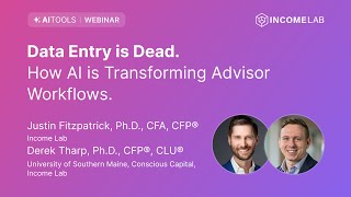 Data Entry is Dead. How AI is Transforming Advisor Workflows.