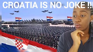 Reaction To Croatia’s Military Might is On Another level 🇭🇷
