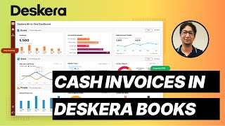 Cash Invoices in Deskera