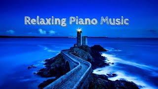 Ocean 🌊 Sounds W/ Background Relaxing Piano 🎹 🎶 Ideal For Relaxation, Meditation, Study 📖 , Yoga
