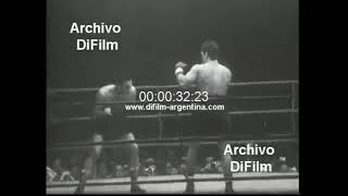 Boxing: Argentine Oscar Bonavena defeats Mexican Manuel Ramos - 1970 ARCHIVE FOOTAGE