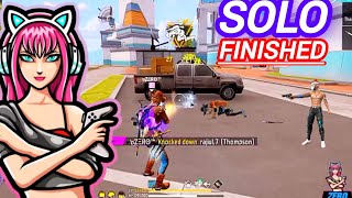 free fire solo vs squad|free fire solara map|free fire solara|zero gaming👍