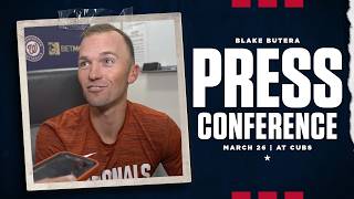 Blake Butera Press Conference | Nationals at Cubs | March 26, 2026