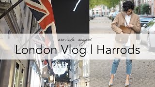 London Vlog 2017 | Harrods | Dolce & Gabbana Supermarket | Liberty | Shopping & Food