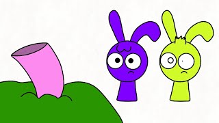 Pinki stuck in grass but animated (REQUESTED)