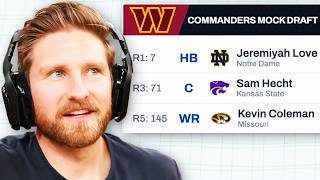 NEW Washington Commanders 5-Round Mock Draft (Post-Free Agency!)