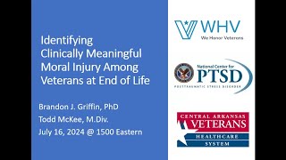 WHV Webinar: Identifying Clinically Meaningful Moral Injury Among Veterans at End of Life