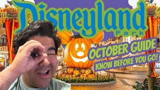 KNOW BEFORE YOU GO - Disneyland Guide - OCTOBER 2024