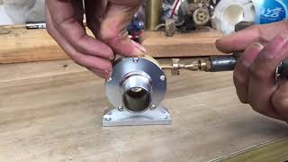 Metal Steam Turbine Engine - Enginediy