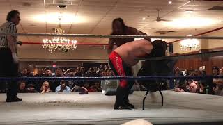 Sabu vs “Dynamite” Danny Miles - Big Time Wrestling: 2/23/2018 - Table Break Fail