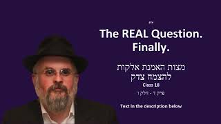 CAN SINGULARITY PRODUCE ANYTHING?! | Haamonas Elokus Pt. 18 | Chapter 4 Part 6 | Rabbi Levi Y. New