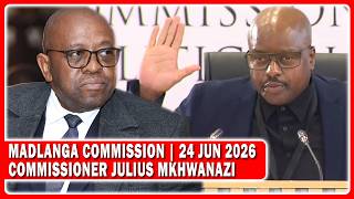 Madlanga Commission Evidence By Commissioner Julius Mkhwanazi “I Need To Consult On Witness ‘K’”