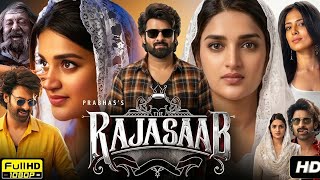 The Raja saab Full Movie In Hindi Dubbed | Prabhas | Puja Hange | South Indian Action Movie  Reviews