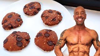 Vegan Choc Chip PROTEIN Cookie Recipe (8g EACH!!)