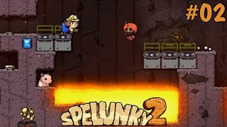 Spelunky 2 Part 02: Volcano Sacrifice | [Livestream]