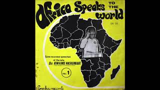 Dr. Kwame Nkrumah - Recorded Live - Conference of Independence African heads of State in Cairo 1964