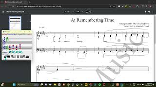 Music ace Doodle pad At Remembering Time Barbershop tag (low)