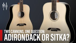 The Great Adirondack and Sitka Yairi DYMs