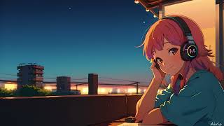 Rooftop Velvet Vibes  - 🎧 Lofi Beats to Chill to