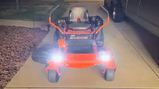 Adding LED lights to BadBoy mower