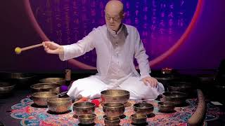 Crystal and Tibetan Singing Bowls for Aura Cleansing