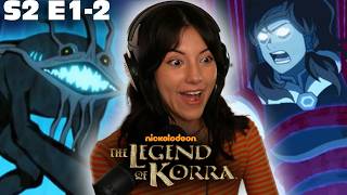 DARK SPIRITS! | The Legend of Korra Season 2 Episodes 1 and 2 | FIRST TIME WATCHING Reaction!