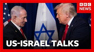 Netanyahu and Trump meet as Iran nuclear talks reach critical stage | BBC News