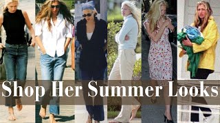 Shop Carolyn Bessette-Kennedy’s Summer Style | 10 Looks to recreate | Cultured Elegance