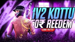 1VS2 KOTTU 50 RUPEES PATTU CHARAN GAME ZONE IS LIVE #freefire #charangamezone #50 #freefiremax
