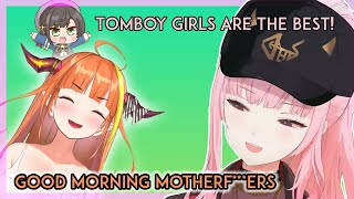 Calli pays respect to Coco's introduction and obsesses over Tomboy Girls