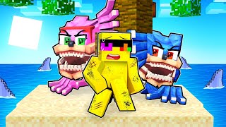 STRANDED on a SHIN SONIC Island in Minecraft!