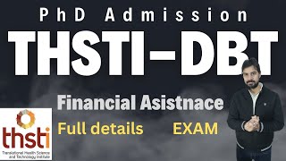 PhD admission 2023 II DBT-THSTI autonomous Institute II Direct Interview