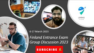 Finland Entrance Exam Group Discussion 2023 - Complete Info, Tips & tricks, Past year experience 🇫🇮