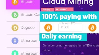 Elios cloud mining site daily basis free Bitcoin Earning site / live proof.