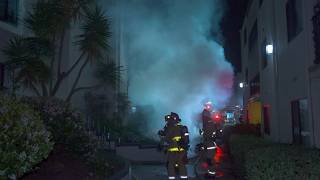 Two-Alarm Fire Destroys Apartment Unit in Mission Valley Near Fashion Valley