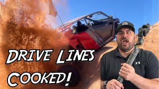 RZR Pro XP Driveline Prop Shaft Upgrade - Rhino Prop Shaft and Billet Carrier Bearing