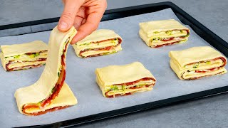 I taught all my friends how to make the fastest puff pastry appetizer!