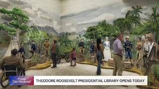 AI Teddy Roosevelt Greets Library Visitors