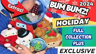 BumBumz Plushies Holiday Squad PLUS EXCLUSIVE Gnome EXTRAZ ! (Complete Squad)