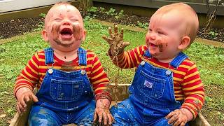 Hilarious TWIN BABIES Moments That Will Make You Laugh Out Loud - Funny Baby Videos || Baby Vibes