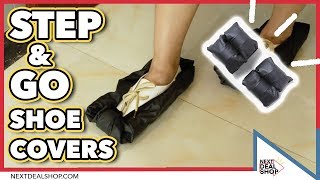 Just Step and Go! Keep Your Shoes Clean With Automatic Shoe Covers! - Next Deal Shop