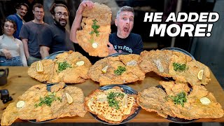 WORLD'S BIGGEST SCHNITZEL CHALLENGE! 5 KILO OKTOBERFEST CHALLENGE