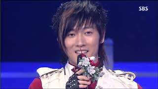 JANG WOOHYUK(장우혁) - '폭풍속으로 (One Way) + 1위 & 앵콜' 인기가요 20061224 [1080p]