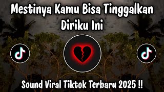 MESTINYA KAMU BISA TINGGALKAN DIRIKU INI - DJ TIKTOK TERBARU 2025