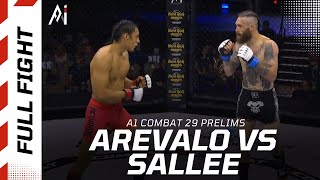 Brandon Arevalo vs David  Sallee | A1 Combat 29 Prelims