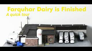 Finished the Farquhar's Dairy