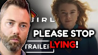 The Critical Drinker Can't Stop LYING And Grifting Off The Supergirl Trailer