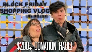 BLACK FRIDAY $200+ PET SUPPLY HAUL | Tyler Rugge & My Mom