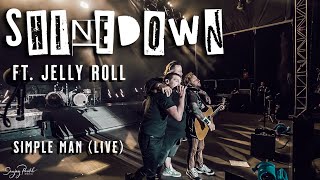 Shinedown FT. JELLY ROLL -  Simple Man (LIVE) at Blue Ridge Rock Fest 2021