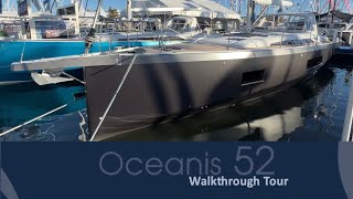 NEW 2026 Beneteau Oceanis 52 Walkthrough Tour // Annapolis Debut